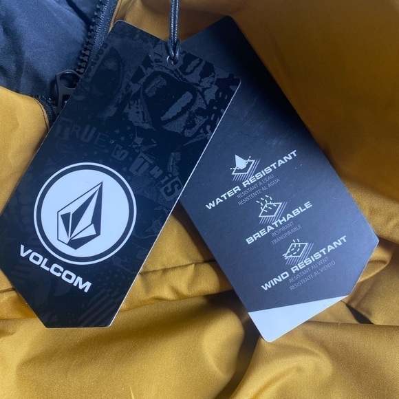 Volcom Boogie Windbreaker Jacket NWT Sz Sm - Picture 10 of 13